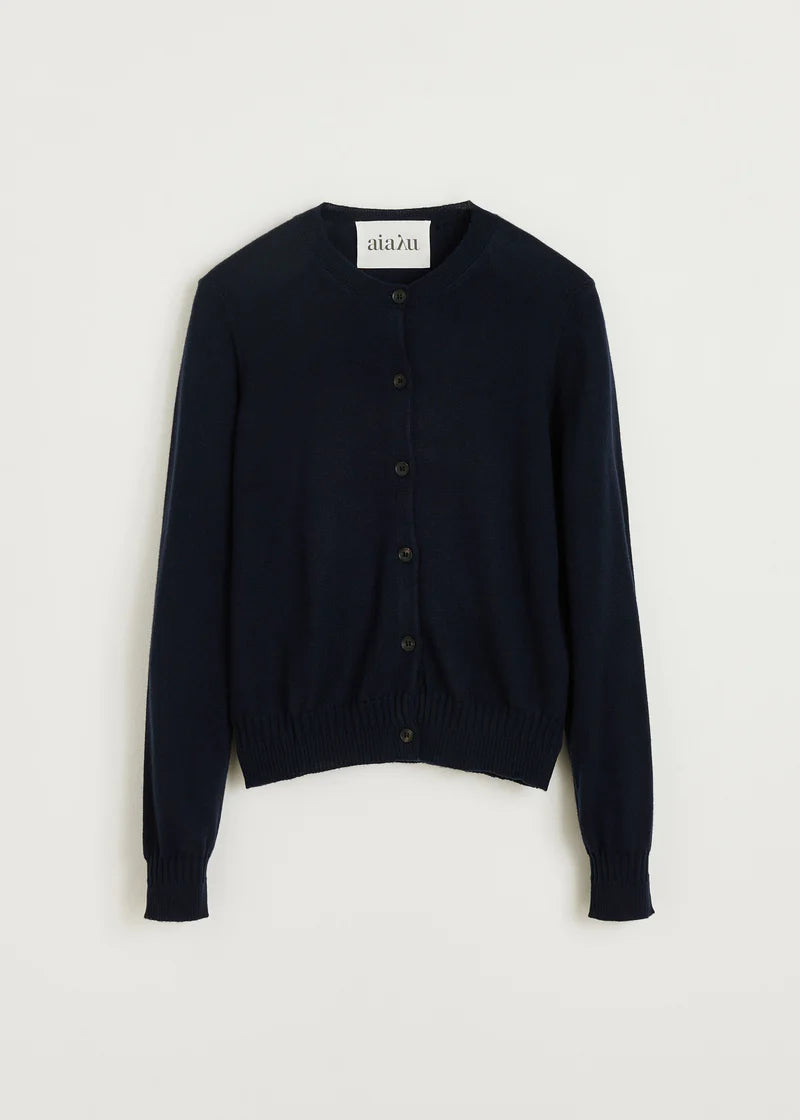 Aiayu Hariza Cardigan | Navy