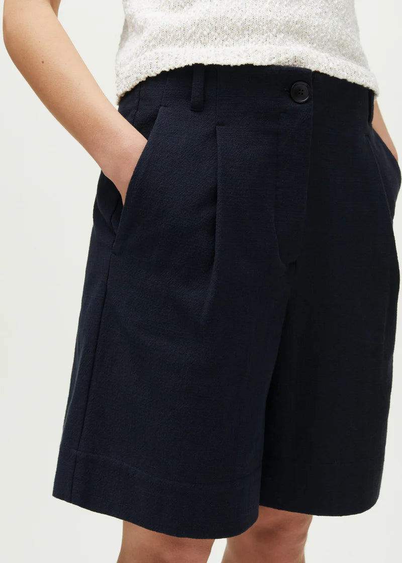 Aiayu Willy Shorts Cotton | Navy