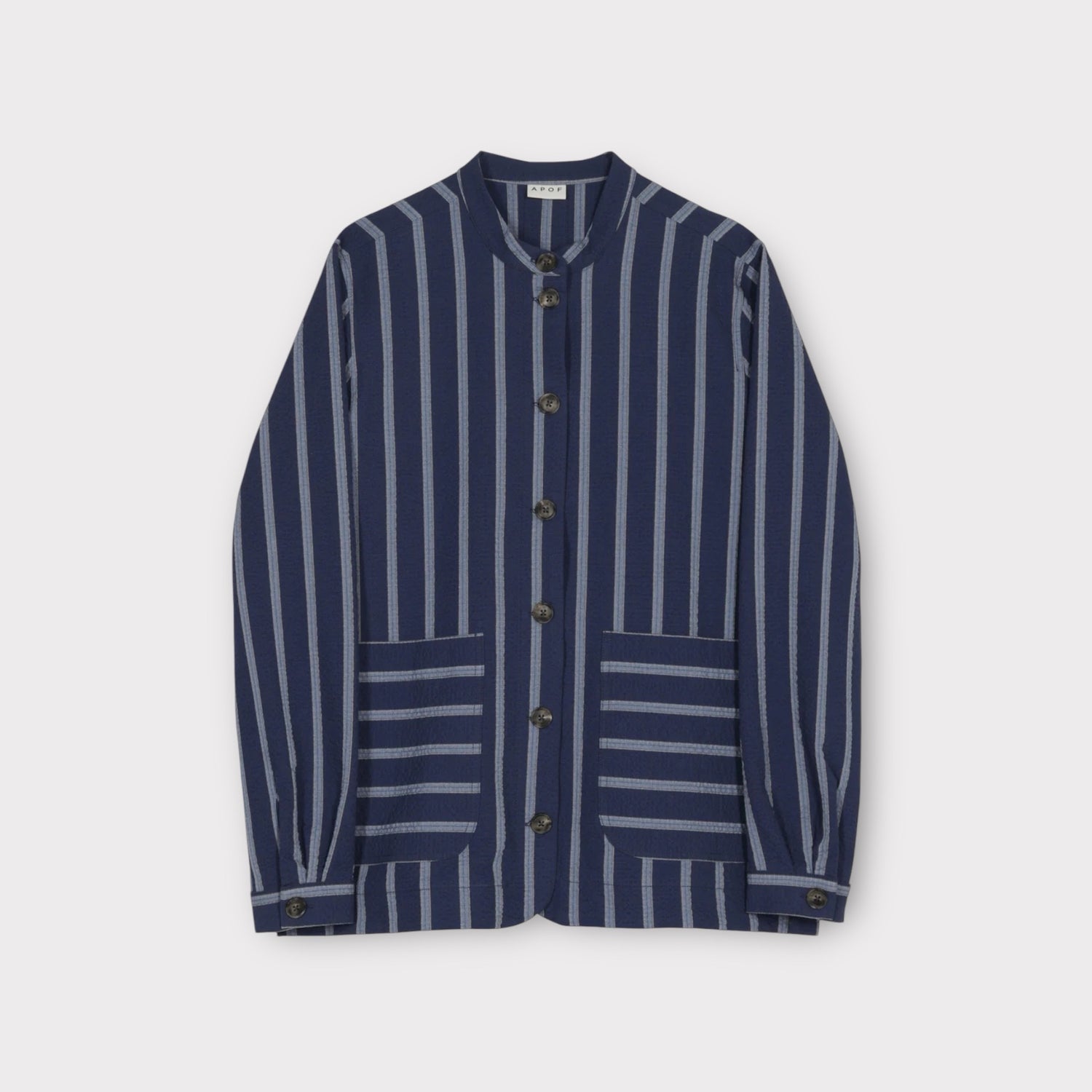 APOF Delores Jakke | Merida Blue Stripe