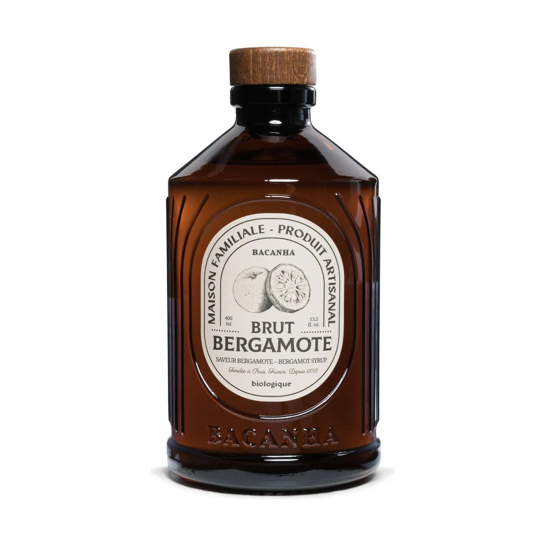 Bacanha | Økologisk Bergamot Sirup 400 gram