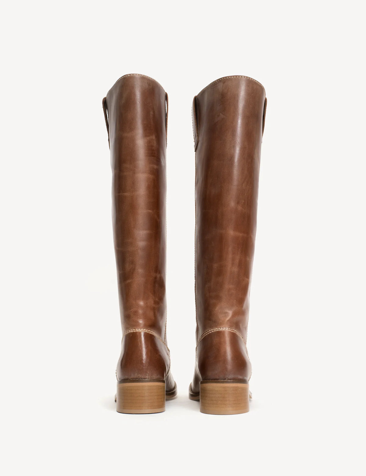 Dico Copenhagen Ann Gaucho Boot | Escovado Leather Cognac