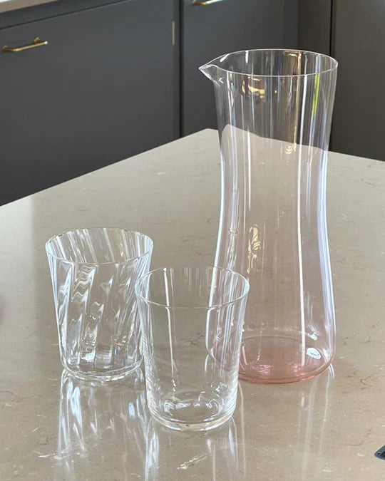 Stilleben | Concave Carafe | None Rose