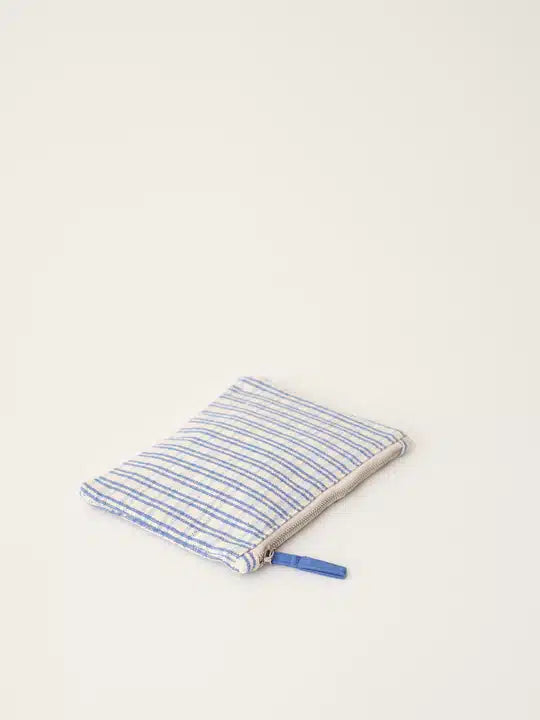 Stilleben | Pouch Small | Checked Blue