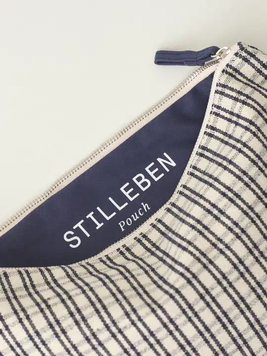 Stilleben | Pouch Small | Checked Navy