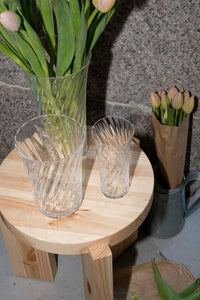 Stilleben | Concave Vase 20 cm | Clear