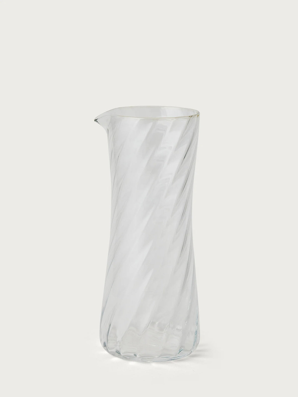 Stilleben | Concave Carafe | Swirl Clear