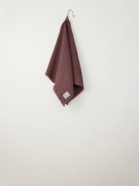 Stilleben Hand Towel Waffle | Rusty Brown | 55 x 100 cm | Håndklæde