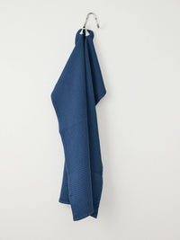 Stilleben Tea Towel Waffle | Indigo Blue | 50 x 70 cm | Viskestykke