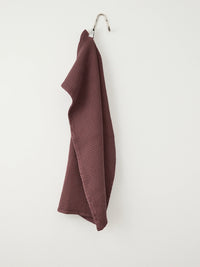 Stilleben Tea Towel Waffle | Rusty Brown | 50 x 70 cm | Viskestykke