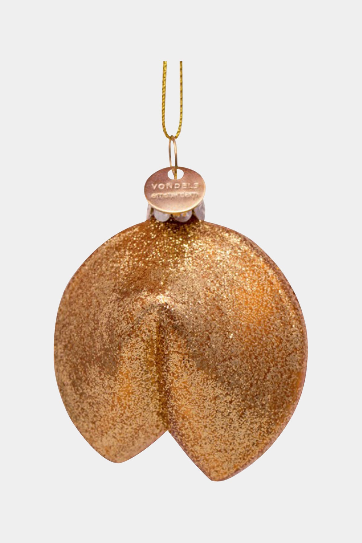 Vondels Fortune Cookie juleornament 6 cm.