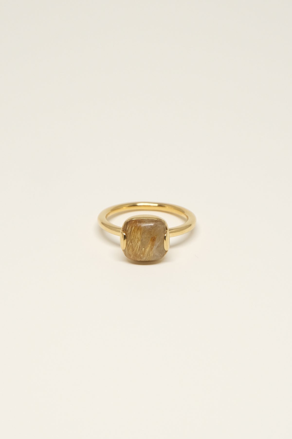 Studio Loma Callie Ring | Gylden Rutil Kvarts