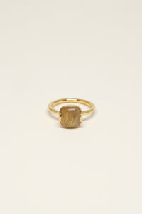 Studio Loma Callie Ring | Gylden Rutil Kvarts