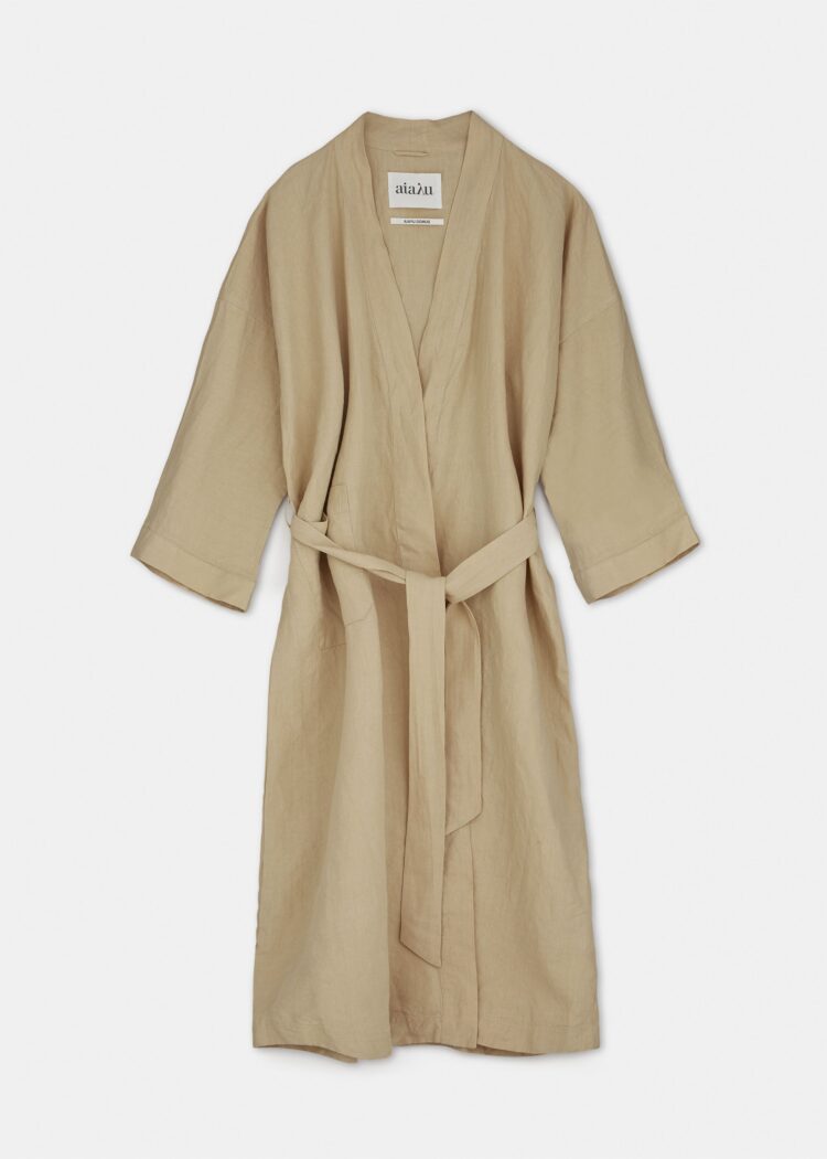 Aiayu Kimono Linen | Glow | Hør badekåbe